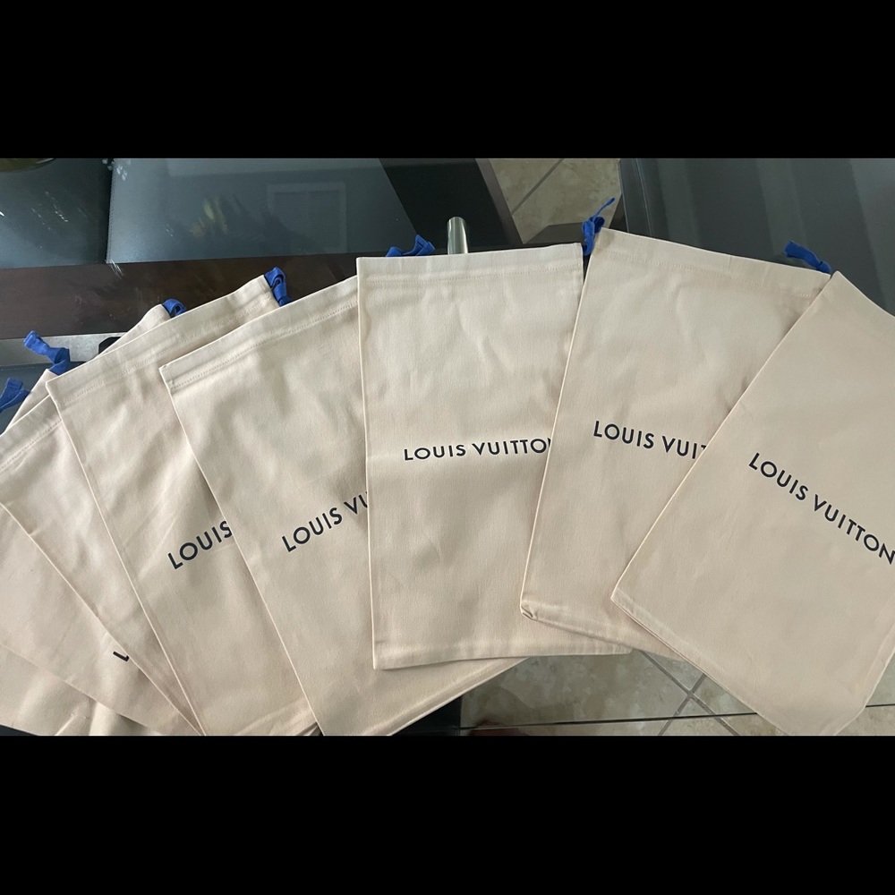 Authentic Louis Vuitton dust bags!